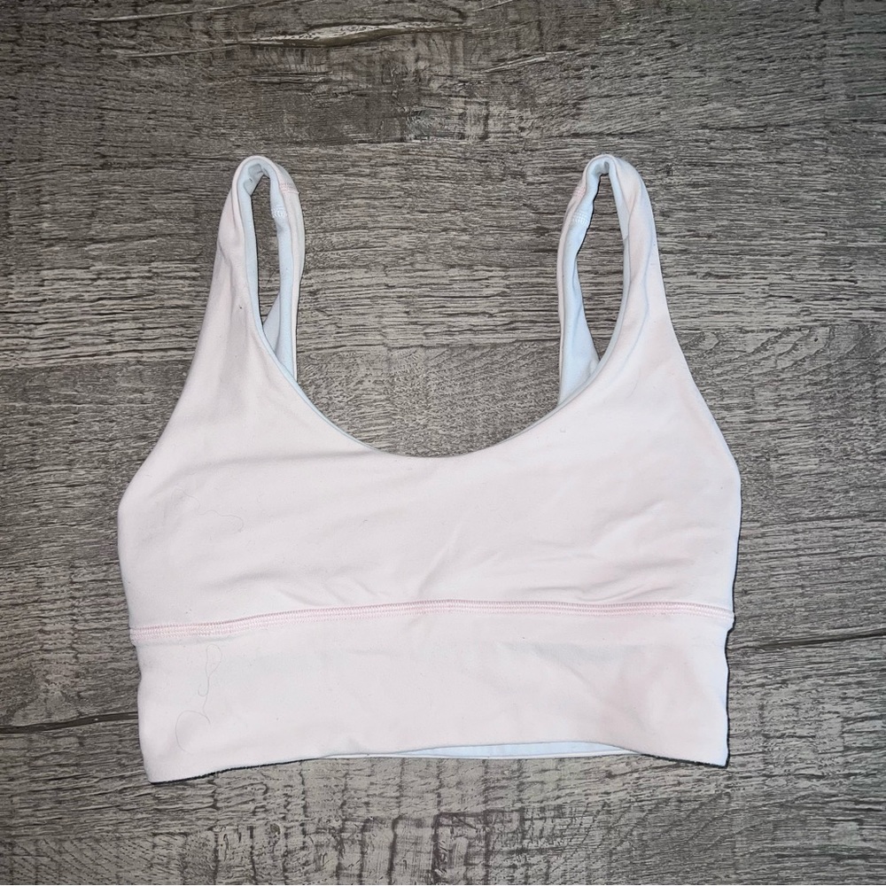 lululemon athletica Light Pink Sports Bra Top